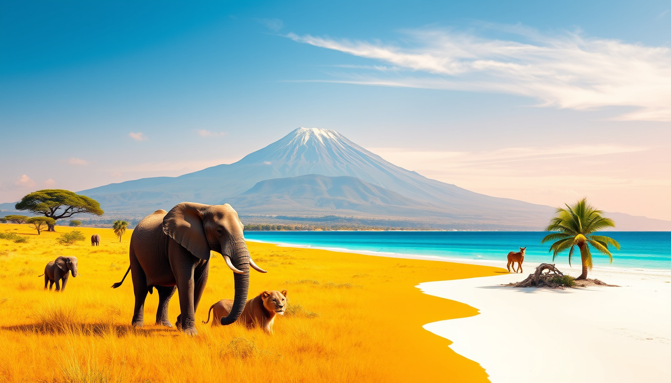 Discover the Ultimate Adventure: Experience the Magic of a Tanzania Safari and Relax in Zanzibar's Tropical Paradise