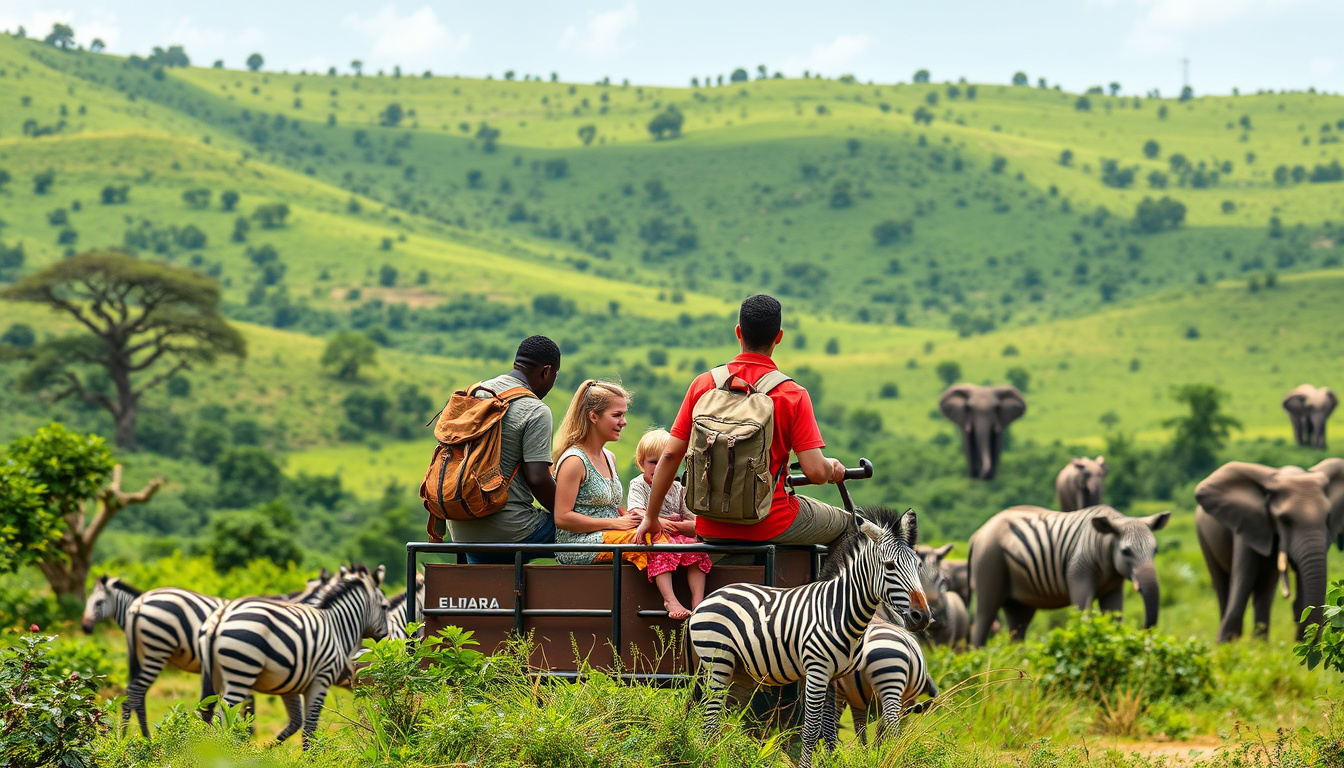 Uncharted Journeys: Our Family's Thrilling Adventure Through Uganda's Gorilla Treks and Safaris 🌍🦍🦓