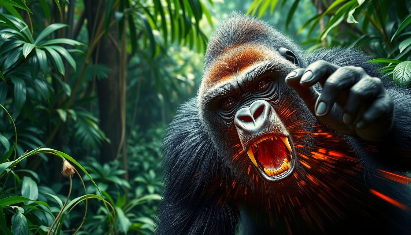 When Nature Strikes: My Unforgettable Encounter with a Charging Gorilla