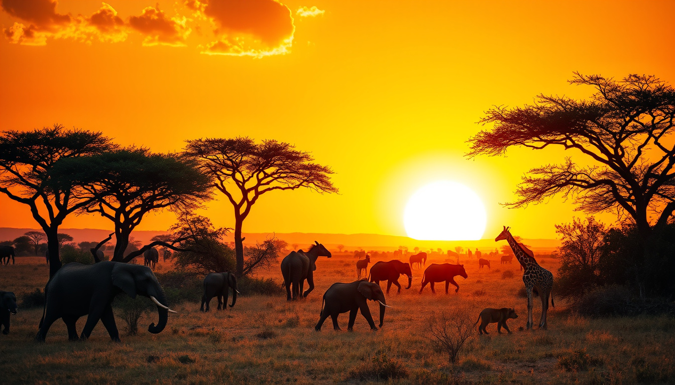 Experience the Magic of an African Safari in the Serengeti: A Wildlife Adventure Like No Other