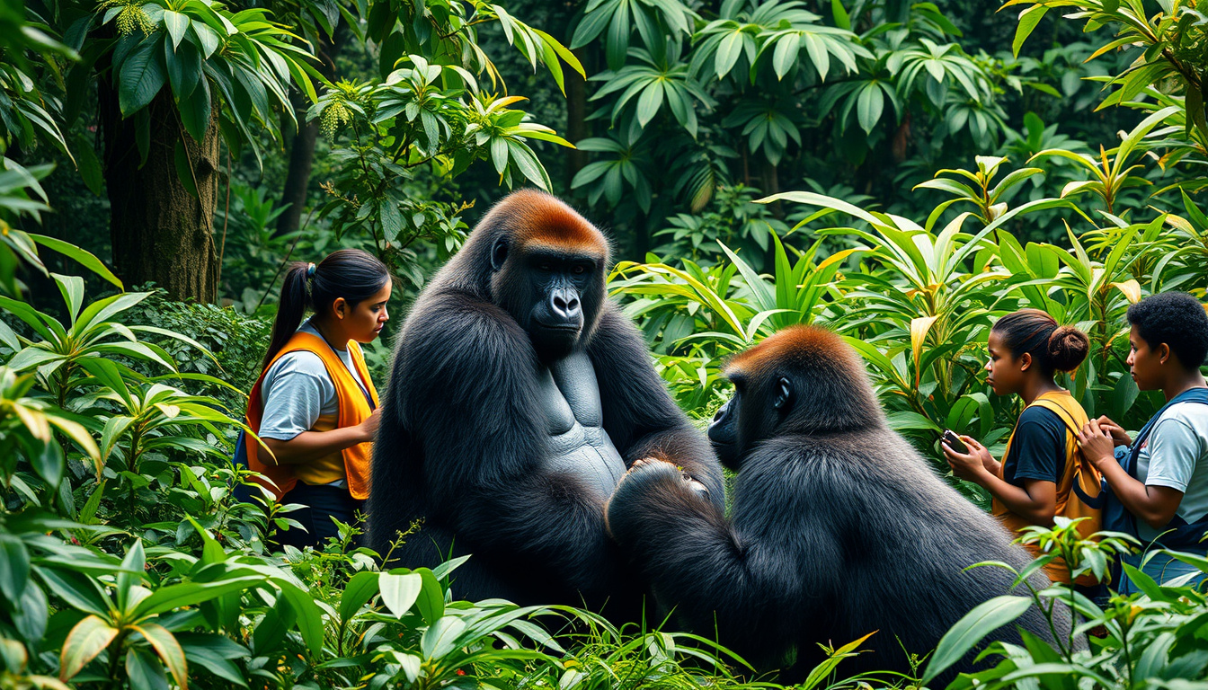 Join the Adventure: Volunteer Your Time to Save Gorillas with The Great Gorilla Project!