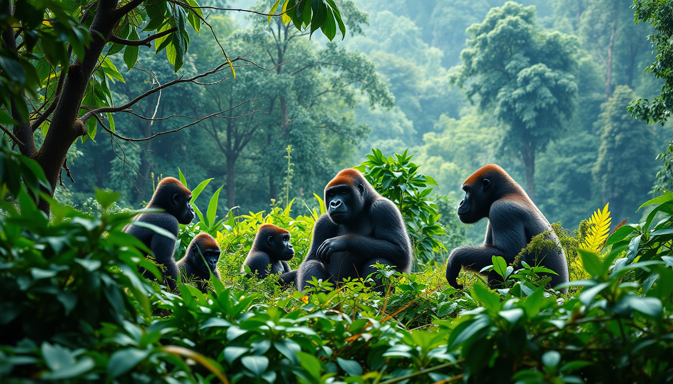 Journey into the Wild: An Unforgettable Trek with Uganda's Majestic Mountain Gorillas