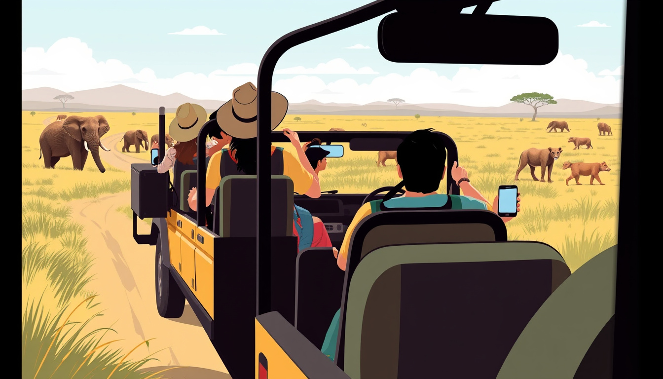 Safety First: The Vital Importance of Remaining Inside Your Safari Vehicle!