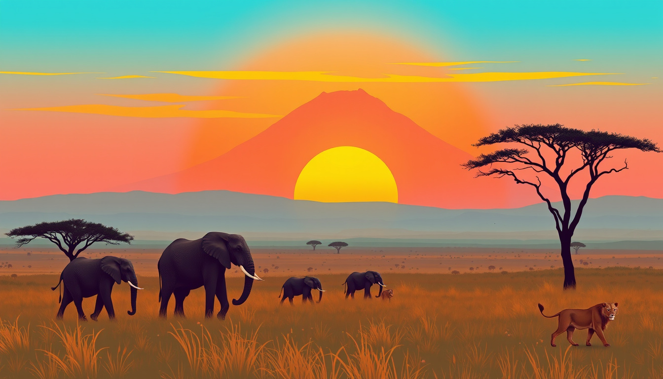 Majestic Journeys: Exploring the Untamed Beauty of Serengeti and Kilimanjaro