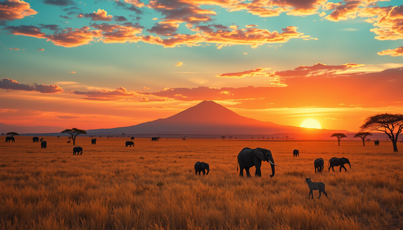 Exploring the Wonders of Serengeti and Kilimanjaro: A Journey Through Tanzania's Icons