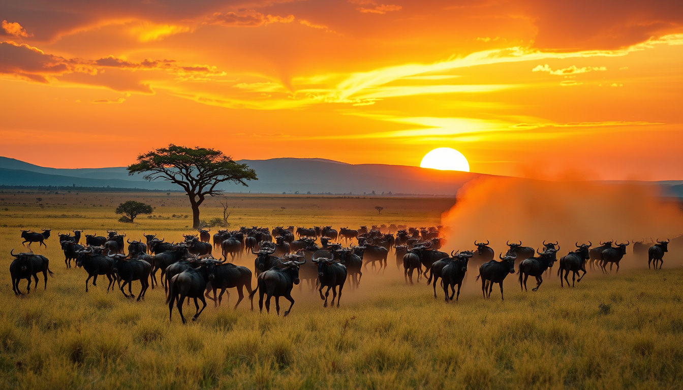 The Incredible Journey: Discover the Wildebeest Migration in the Serengeti