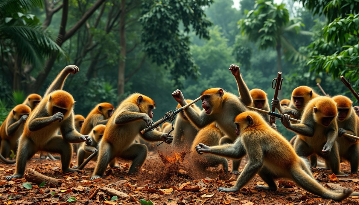 Gombe'de Maymunlar Arasındaki Kanlı Savaş: 'Cehennemi Yaşamak'!