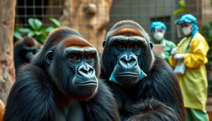 Shocking Covid-19 Outbreak: Gorillas at Zoo Test Positive – What This Means for Great Apes!