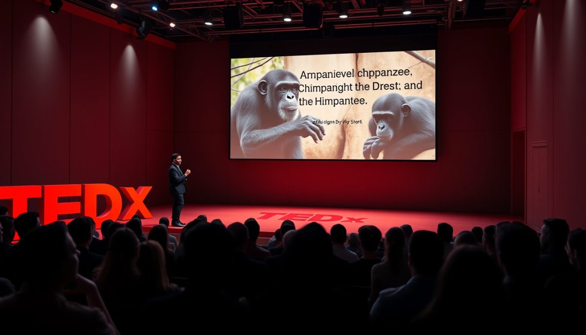 Unlocking the Secrets of Chimpanzees: Michael Wilson's Inspiring TEDxUMN Talk on the Post-war Dream