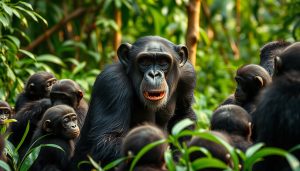 Understanding Chimpanzee Alpha Male Behavior: Insights into Primate Hierarchy and Leadership
