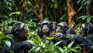 Unlocking the Secrets: Exploring Chimpanzee Communication Behavior and Its Fascinating Nuances