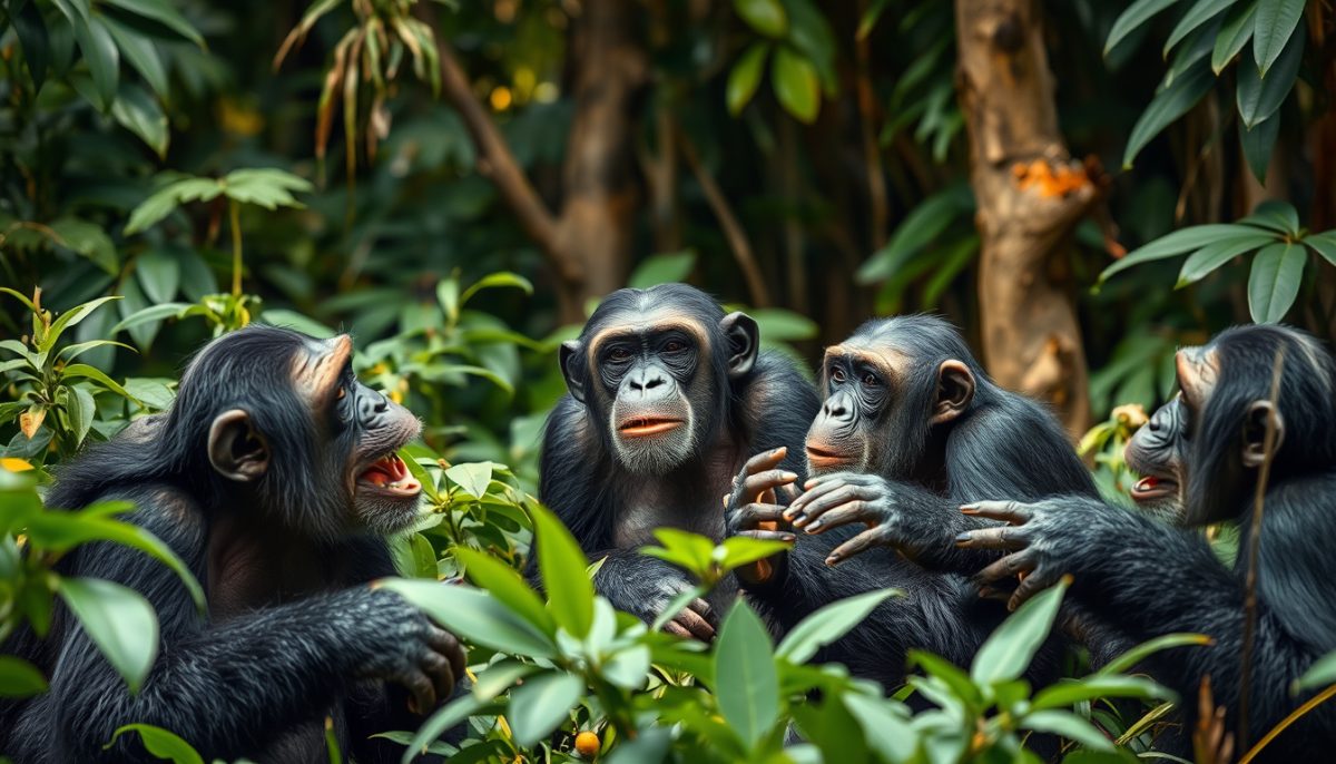 Unlocking the Secrets: Exploring Chimpanzee Communication Behavior and Its Fascinating Nuances