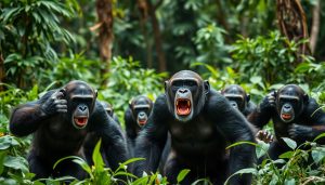 Unveiling the Secrets: How Chimpanzees Defend Their Territory Like True Warriors