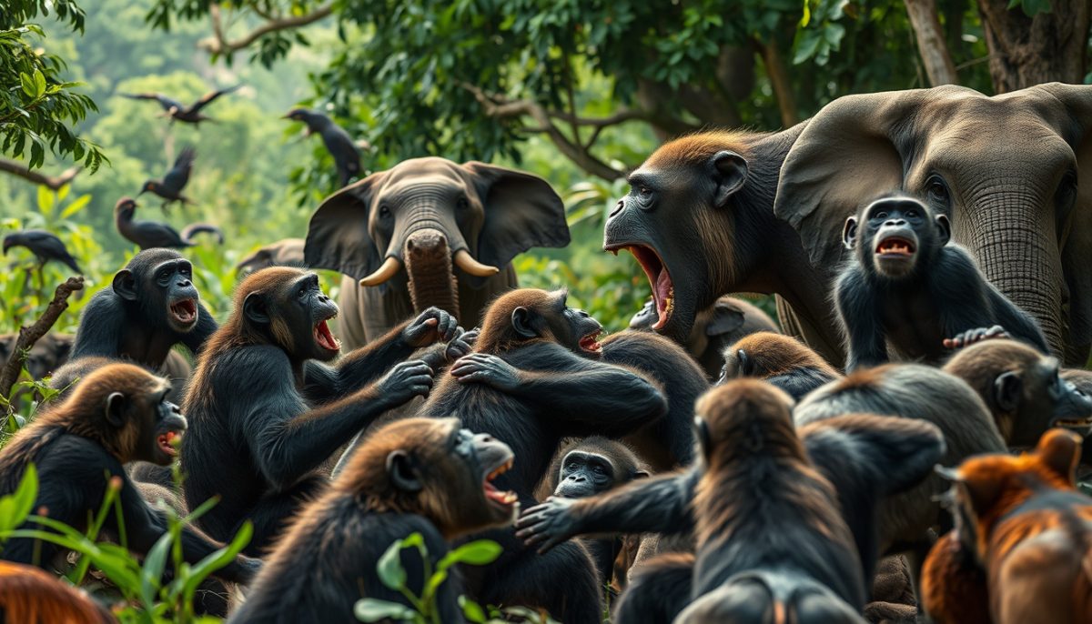 Exploring Animal Group Conflict: Fascinating Examples from the Wild