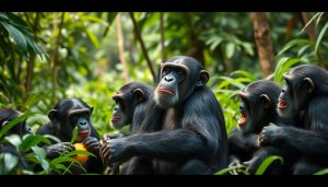 Understanding Chimpanzee Cooperation and Conflict: Insights into Their Social Dynamics